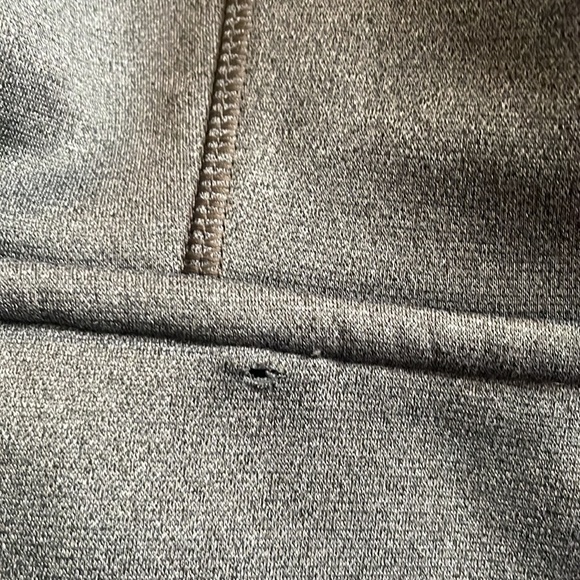 Under Armour Women's Armour Fleece Big Logo Gray Hoodie - Picture 6 of 6